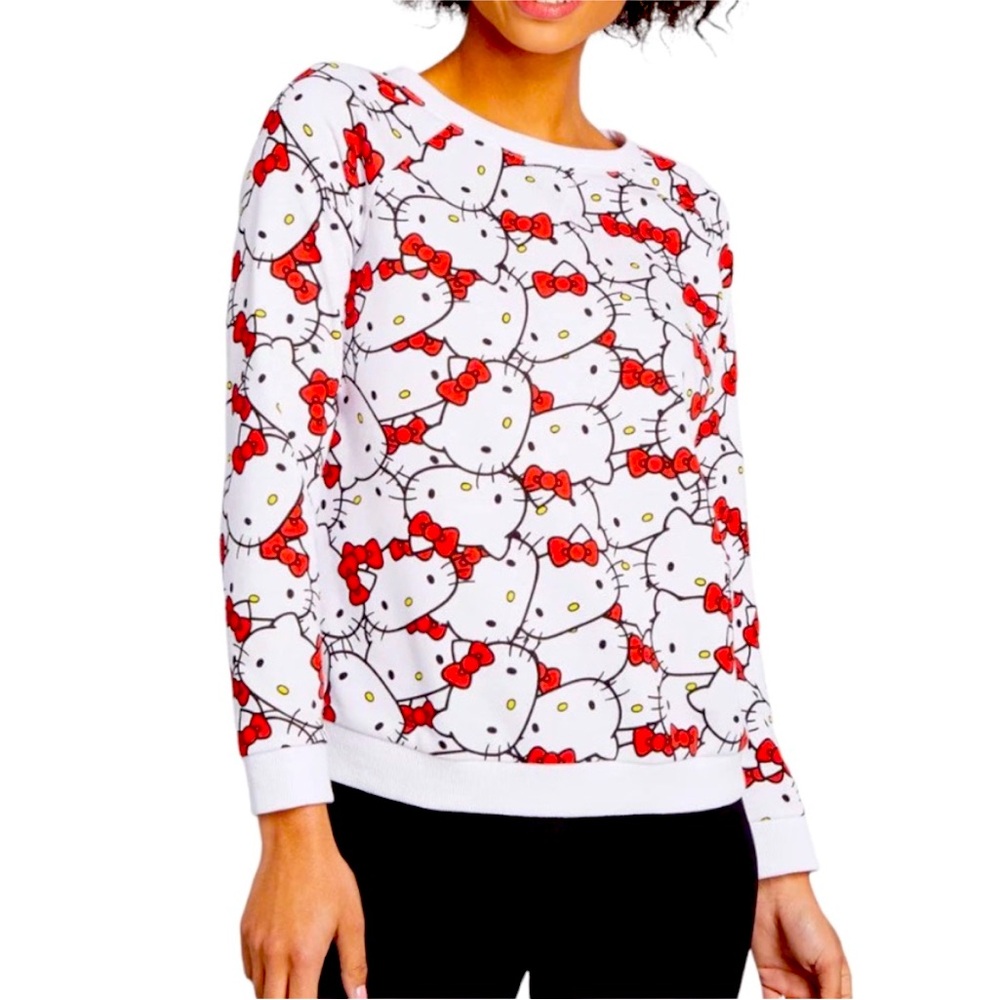 ModCloth x Hello Kitty Allover Print Sweatshirt Size 2X